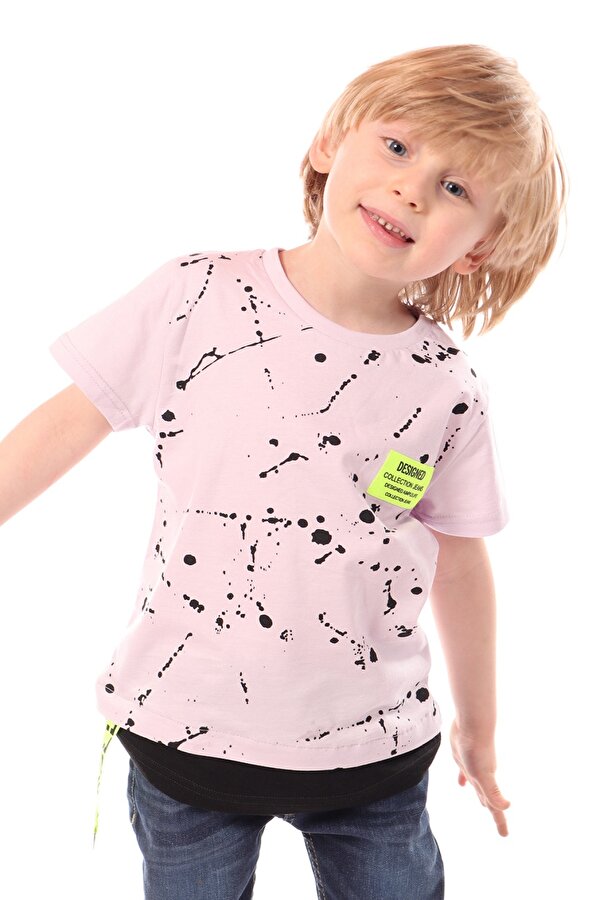 Toontoy Kids Toontoy Erkek Çocuk Baskılı Tişört