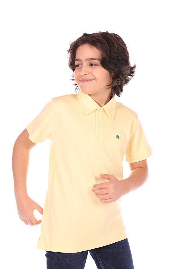 Toontoy Kids Toontoy Erkek Çocuk Polo Yaka Tişört