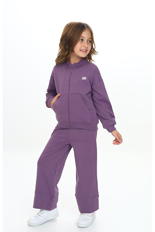 Toontoy Kids Toontoy Kız Çocuk Mood Nakışlı Eşofman Takım