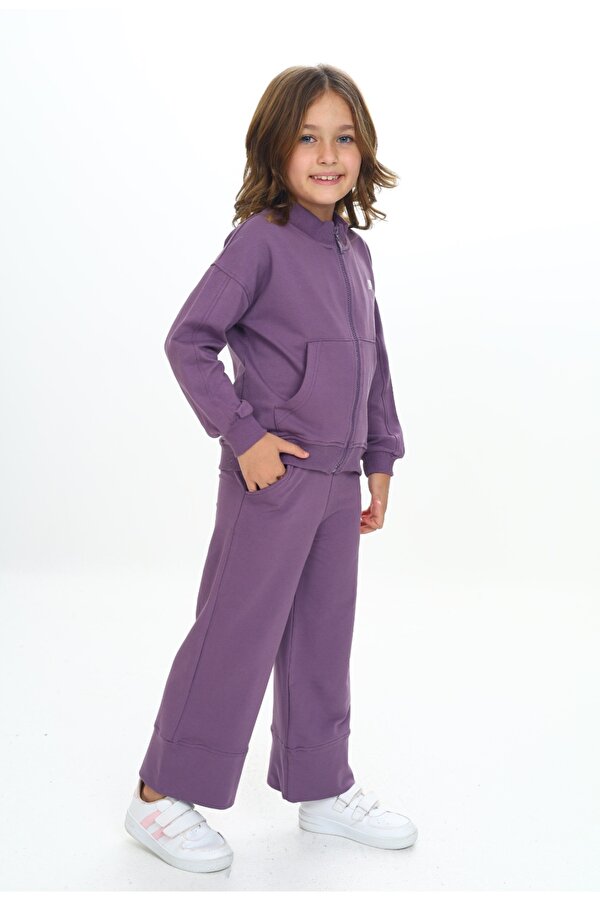 Toontoy Kids Toontoy Kız Çocuk Mood Nakışlı Eşofman Takım