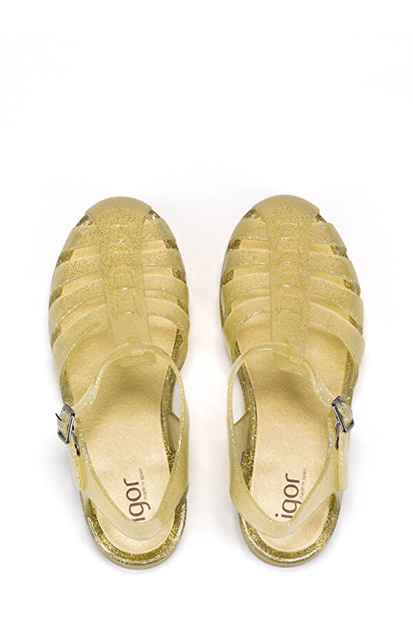 Igor S10262 BIARRITZ GLITTER Altın Kadın Sandalet