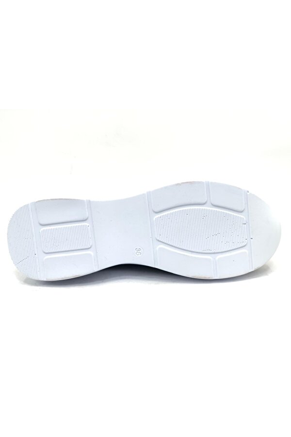 Kocamanlar 2416 4 cm Topuklu Taban Sneaker Kadın Spor Ayakkabı