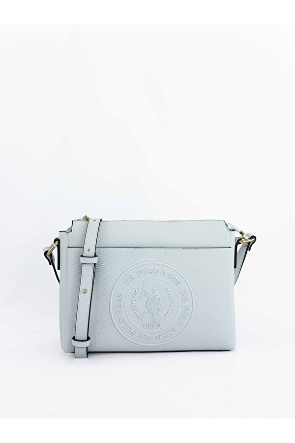 U.S. Polo Assn. Çapraz Askılı Kadın Çanta Beyaz Us24308