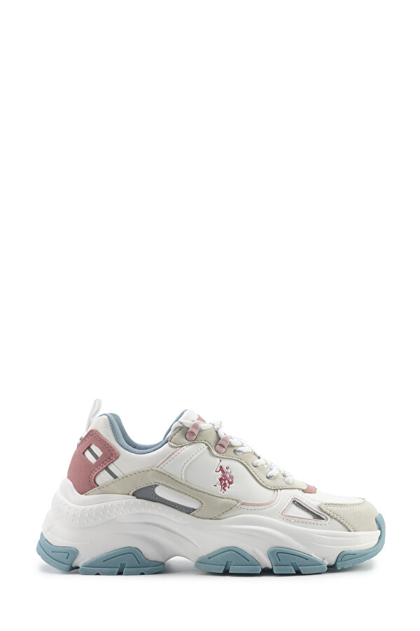 U.S. Polo Assn. KALISTA 5FX Beyaz Kadın Spor Ayakkabı