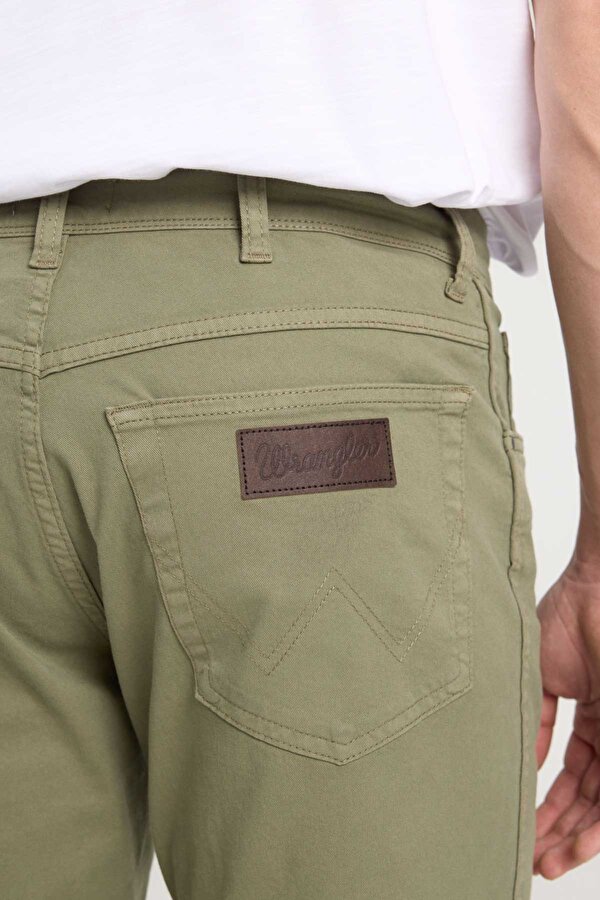 Wrangler 5 Cep Şort Haki Erkek Şort