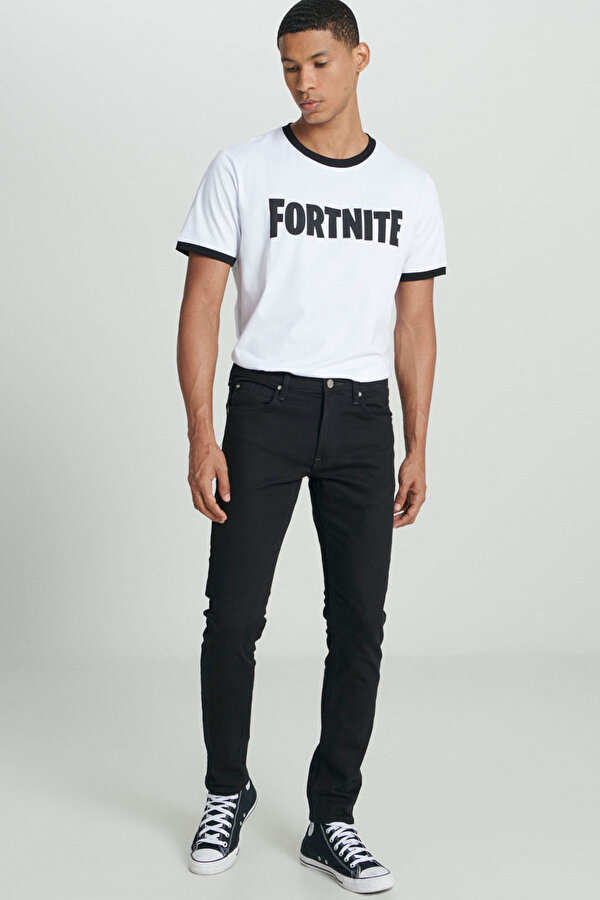 Lee Luke Slim Tapered Jean Pa Siyah Erkek Jean Pantolon