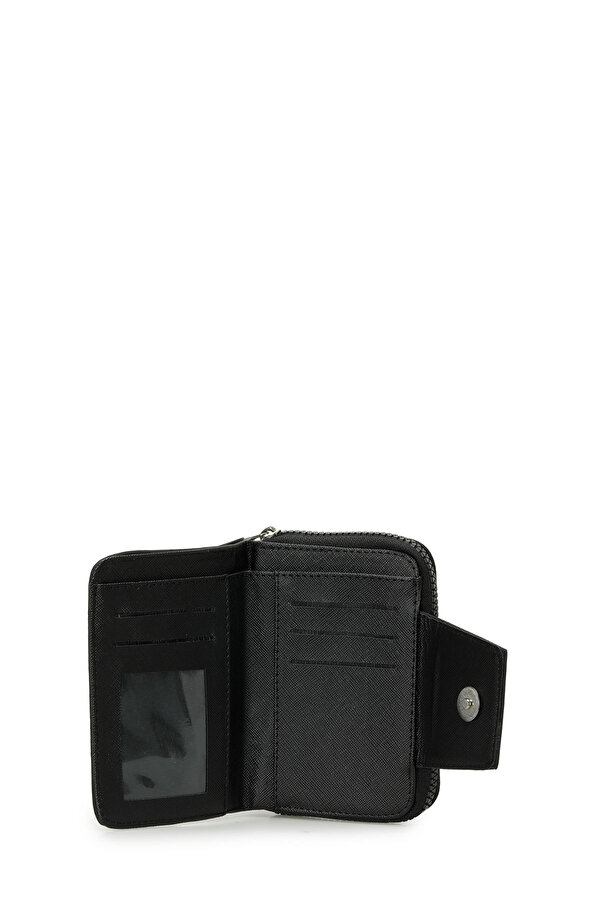 Butigo CRINCKLE CZDN 5FX Siyah Kadın Cüzdan