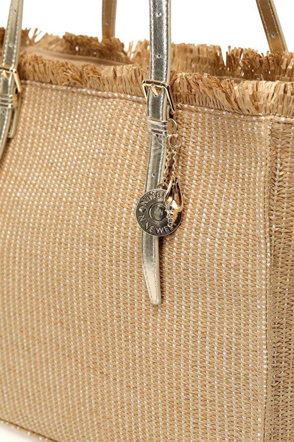 Nine West SUNNYBAGY2 5FX Naturel Kadın Plaj Çantası