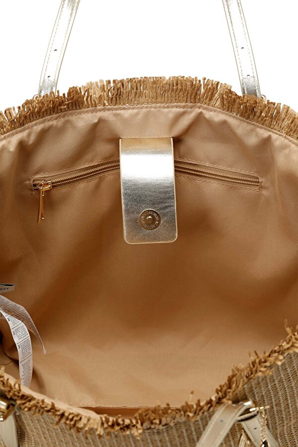 Nine West SUNNYBAGY2 5FX Naturel Kadın Plaj Çantası