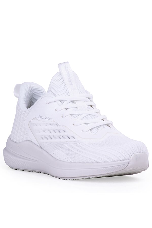Slazenger Erkek Spor Ayakkabı Günlük Koşu Sneaker Ano Beyaz