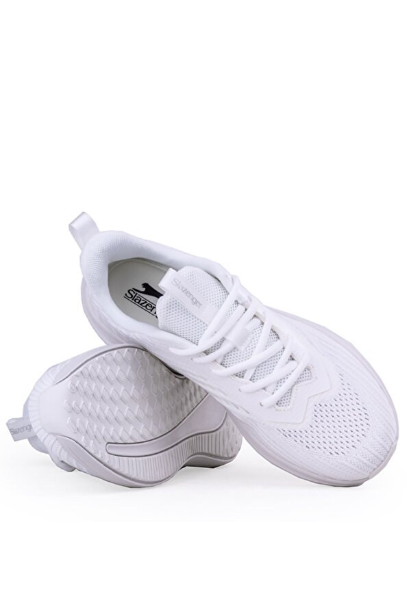 Slazenger Erkek Spor Ayakkabı Günlük Koşu Sneaker Ano Beyaz