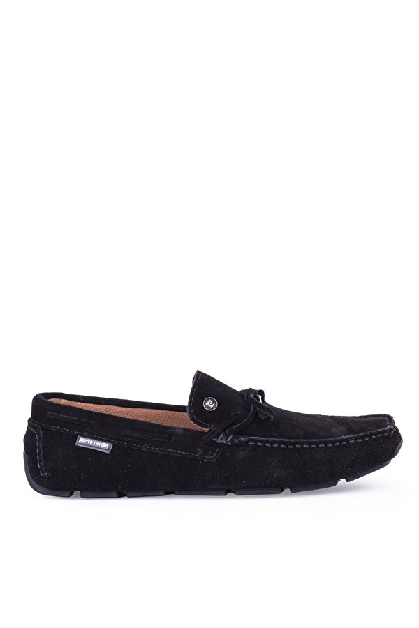Pierre Cardin 241012 Erkek Nubuk Deri Loafer Ayakkabı Siyah Süet