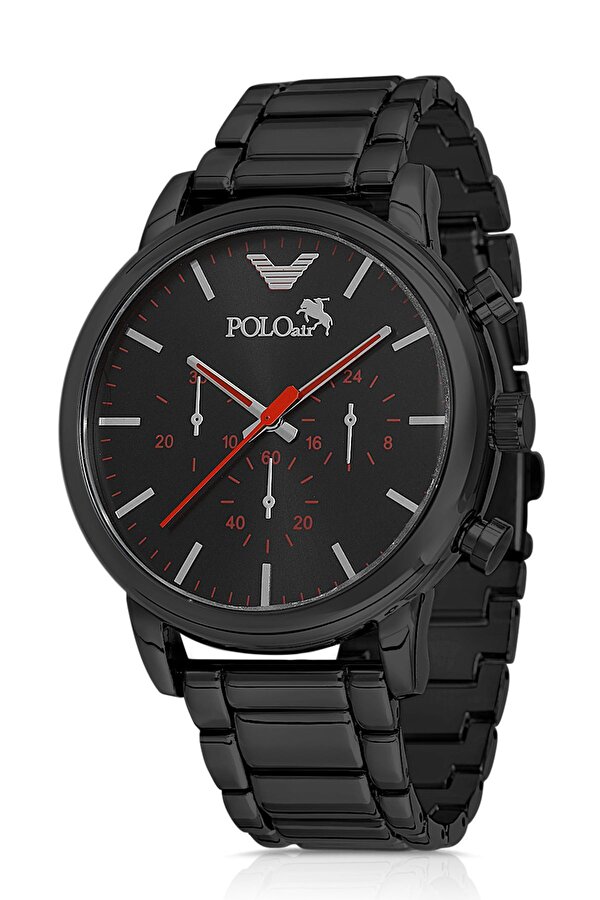 Polo Air Metal Erkek Kol Saati Siyah Renk PL-0930E1x
