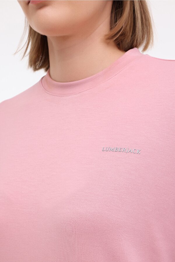 Lumberjack WL GAIL 16BT230 5FX Pembe Kadın Sweatshirt