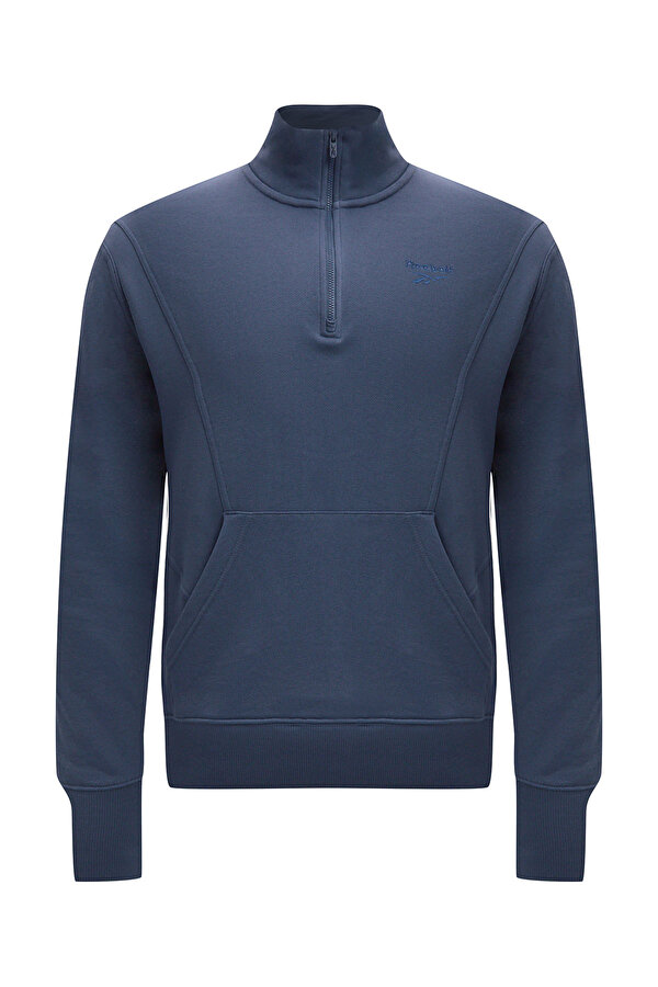 REEBOK Clothing Reebok Icon Elements Quarter Zip Синий