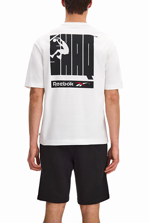 REEBOK Clothing Reebok Gs Hs Shaq Logo Tee Белый