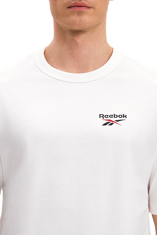 REEBOK Clothing Reebok Gs Hs Shaq Logo Tee Белый