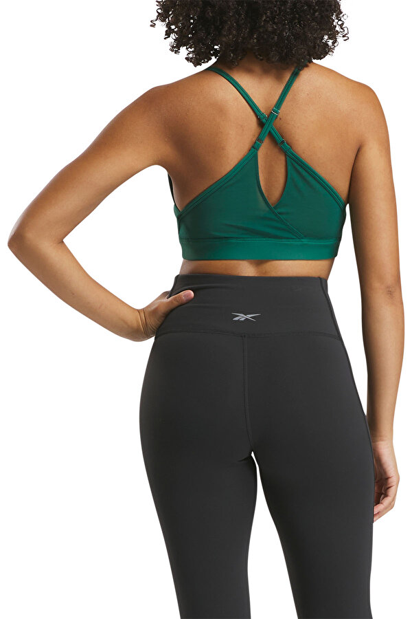 REEBOK Clothing Reebok Lux Strappy Sports Bra Зеленый 009