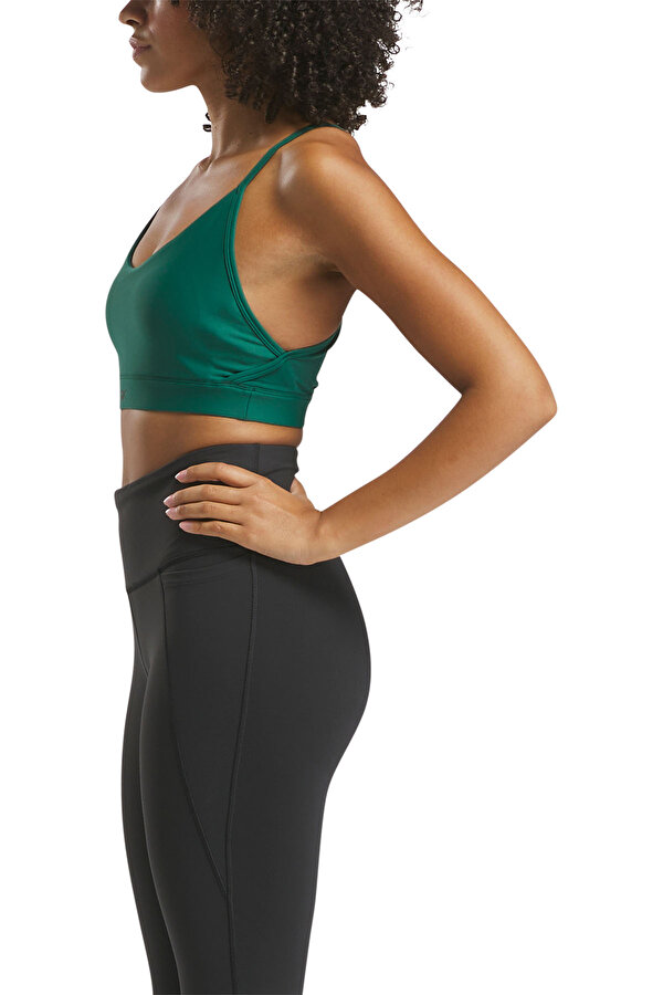 REEBOK Clothing Reebok Lux Strappy Sports Bra Зеленый 009