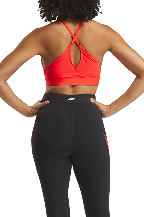 REEBOK Clothing Reebok Lux Strappy Sports Bra Красный