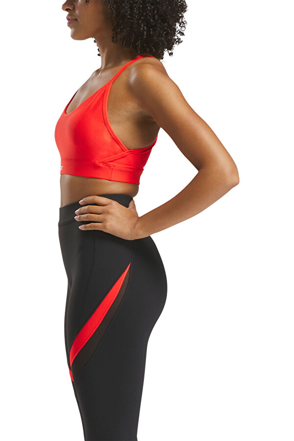 REEBOK Clothing Reebok Lux Strappy Sports Bra Красный