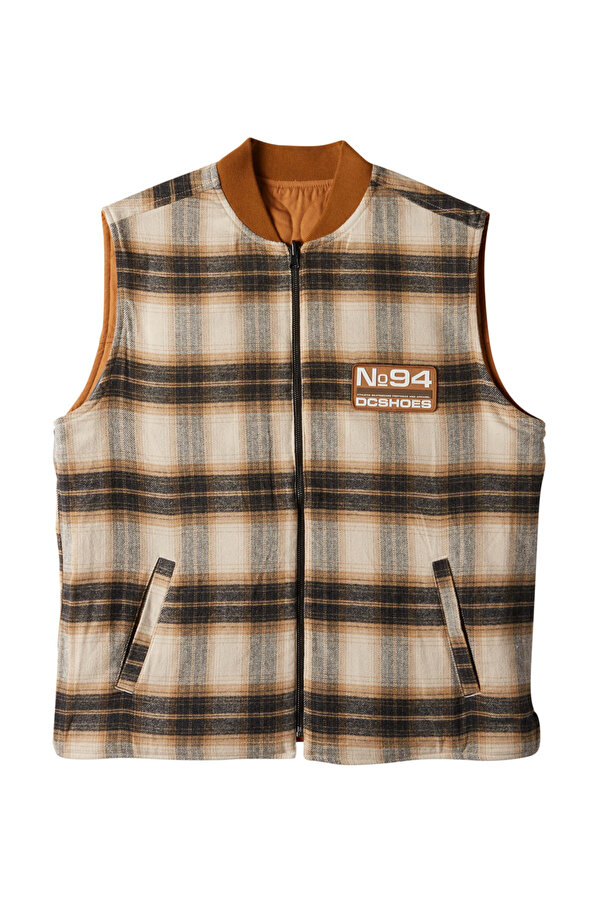 DC SHOES Clothing Dc Shoes No 94 Worker Vest Коричневый