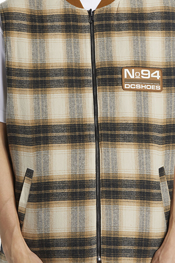 DC SHOES Clothing Dc Shoes No 94 Worker Vest Коричневый