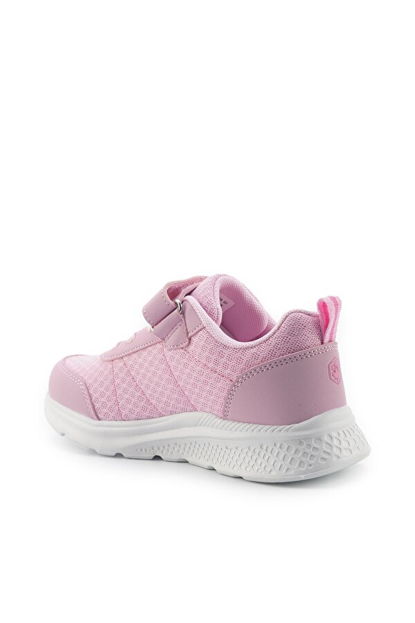 Lumberjack 1 VELCRO AND ELASTIC LACE PINK Girl Sneaker