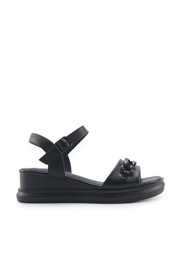 Lumberjack FILEROY WEDGE SANDAL BLACK Woman Sandals