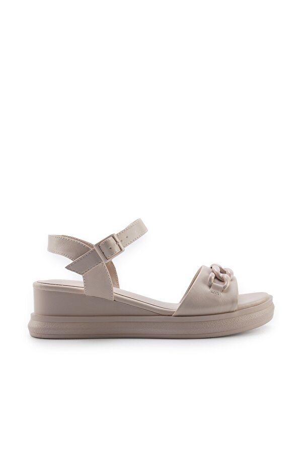 Lumberjack FILEROY WEDGE SANDAL Cream Woman Sandals