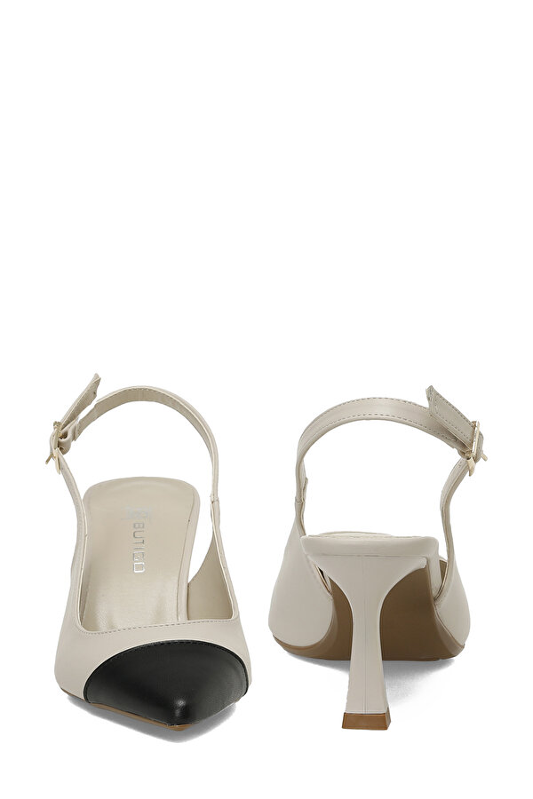 Butigo 25S-103 5FX Bej Kadın Topuklu Ayakkabı