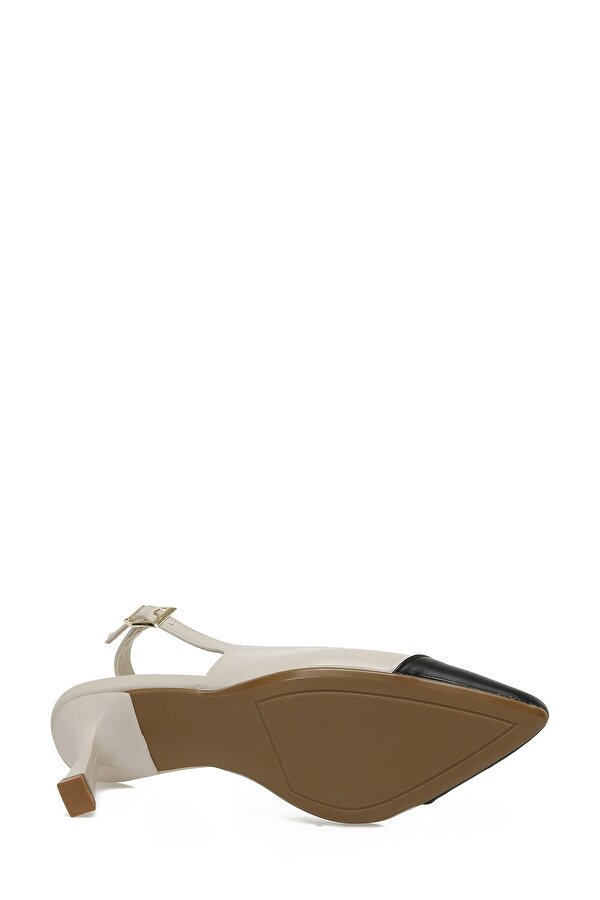 Butigo 25S-103 5FX Bej Kadın Topuklu Ayakkabı
