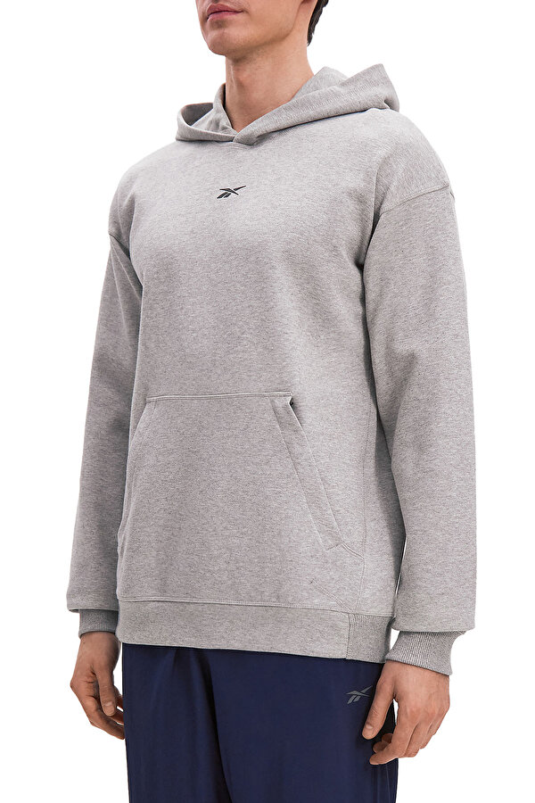 Reebok ATHLETE HOODIE GRAY MELANGE Man 449