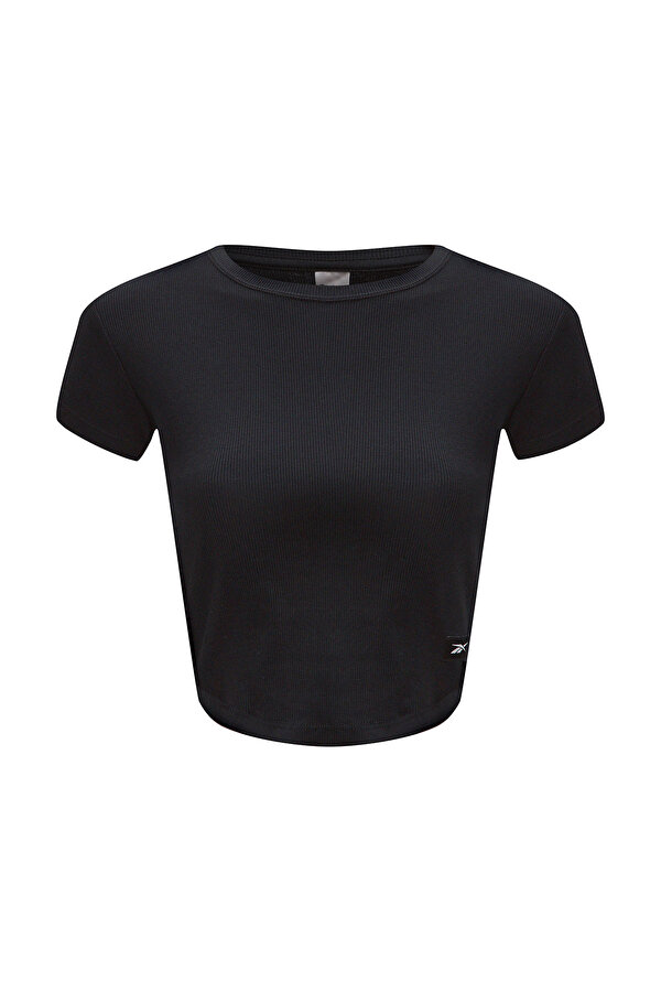 Reebok STUDIO STYLE TEE BLACK Woman Sleeve T-Sh