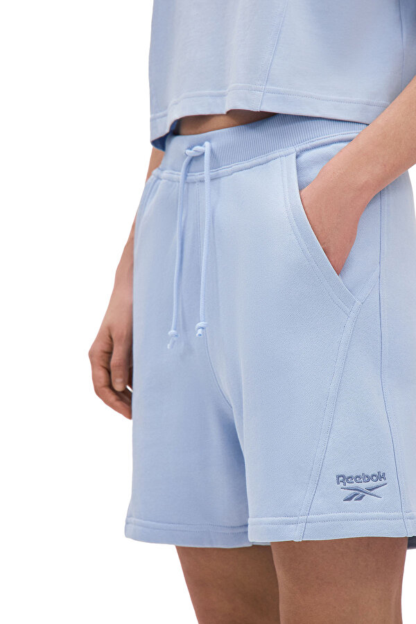 Reebok Icon Elements Ft Short Голубой 005 Женщина Шорты