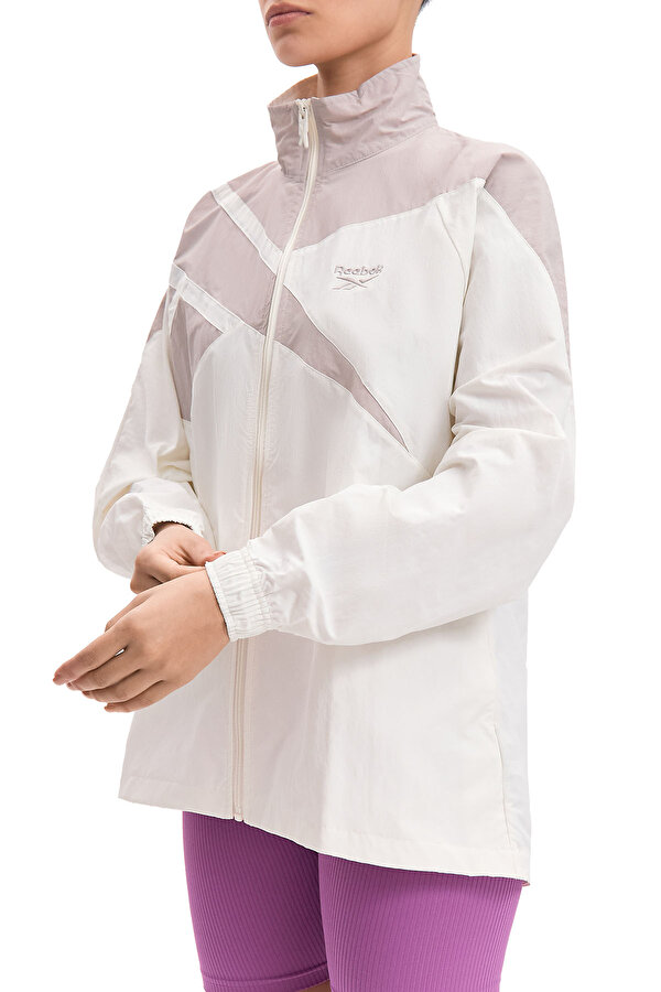 Reebok OPEN HEM VECTOR TRACK JAC ECRU Woman 710