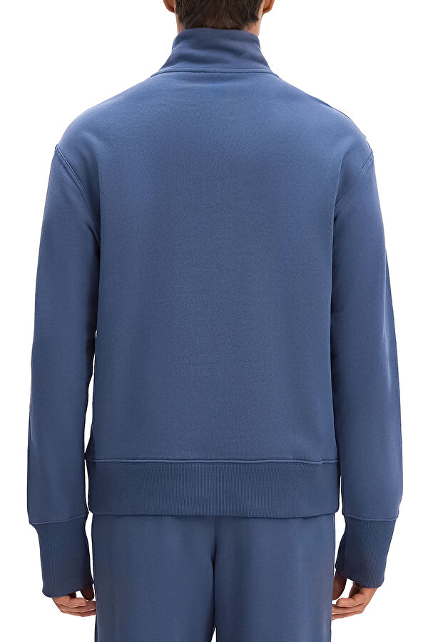 Reebok ICON ELEMENTS QUARTER ZIP NAVY BLUE Man 060