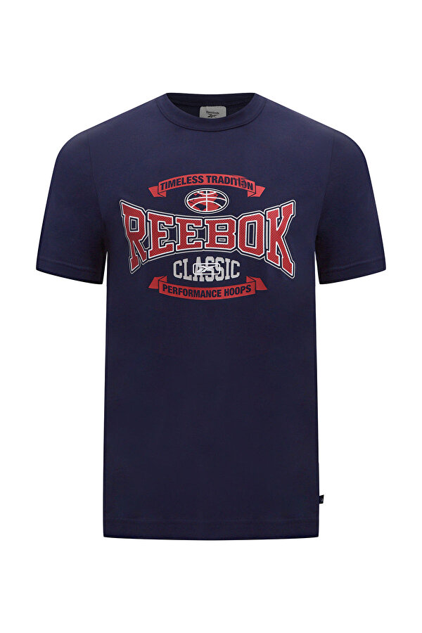 Reebok GS HS TRADITION TEE NAVY BLUE Man Sleeve T-Sh