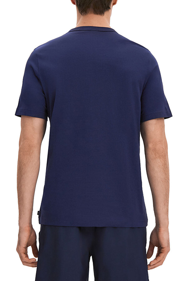 Reebok GS HS TRADITION TEE NAVY BLUE Man Sleeve T-Sh