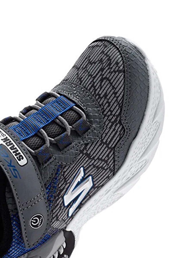 Skechers CREATURE-LIGHTS Gri Erkek Çocuk Sneaker