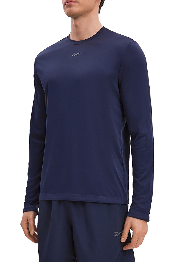 REEBOK Clothing Reebok Id Train Ls Tech Tee Синий