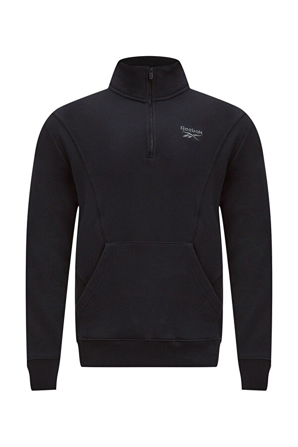 REEBOK Clothing Reebok Icon Elements Quarter Zip Черный