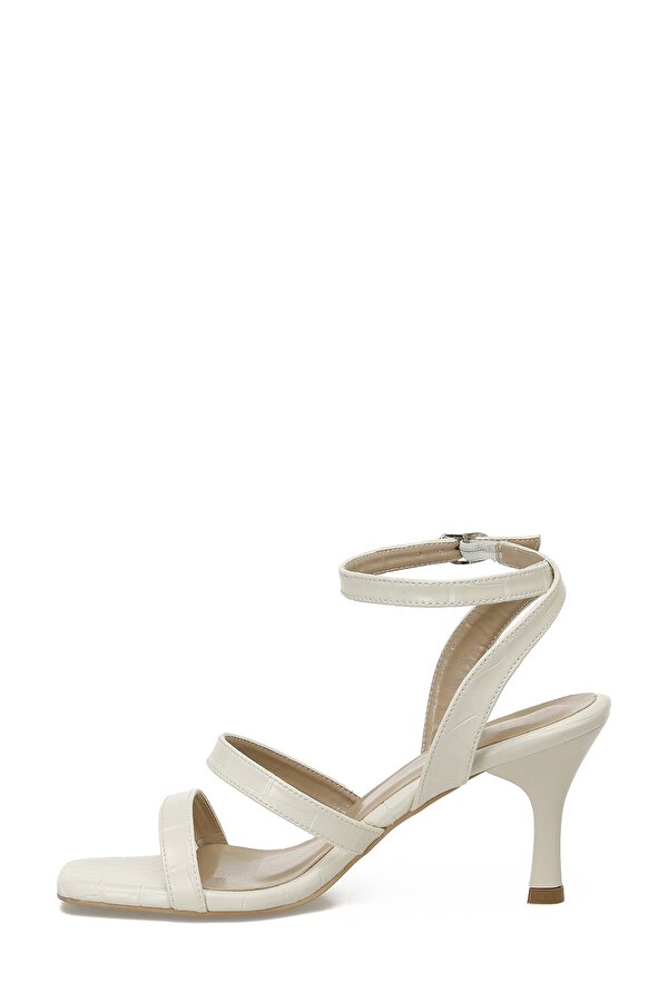 Butigo 25S-218 5FX Bej Kadın Topuklu Sandalet