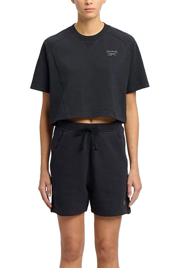 Reebok ICON ELEMENTS TEE BLACK Woman 054