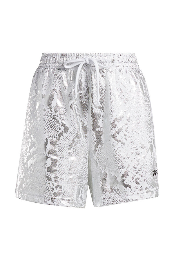Reebok BBALL OFF COURT AOP SHORT WHITE Woman 337