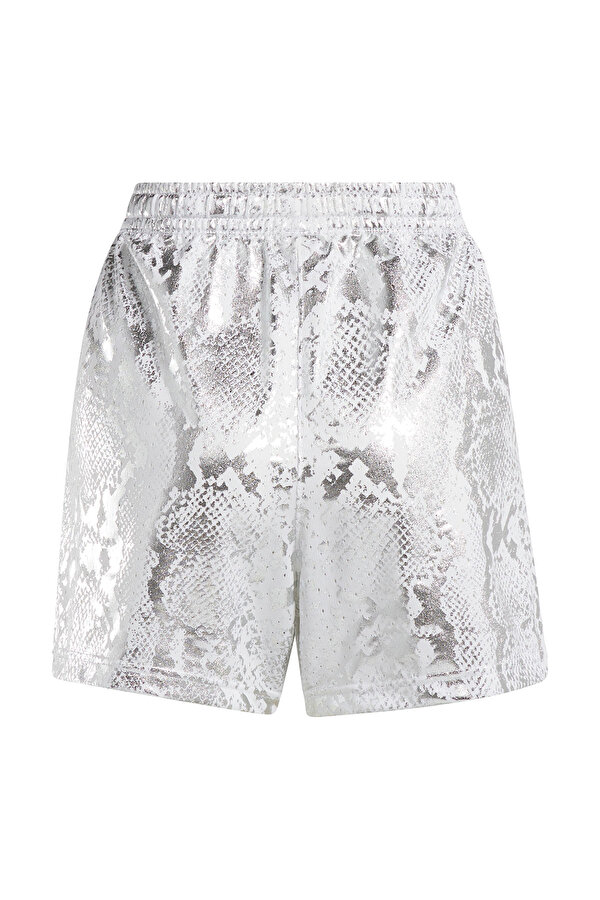 Reebok BBALL OFF COURT AOP SHORT WHITE Woman 337