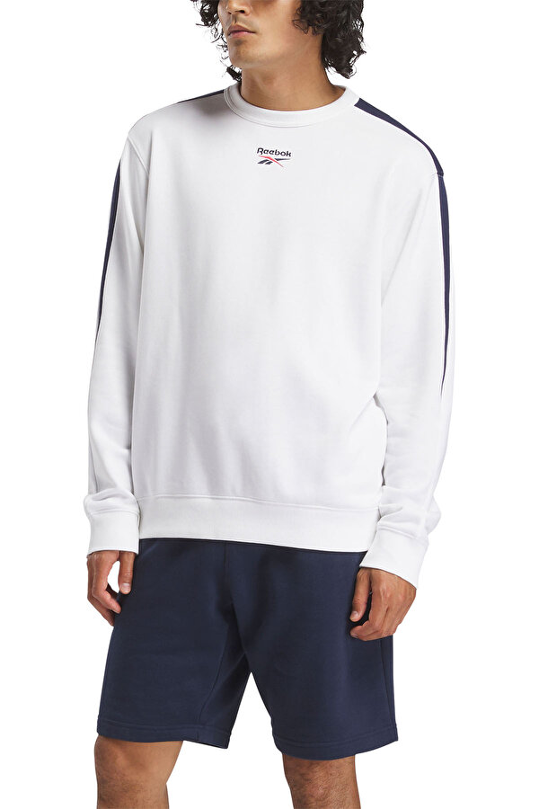 Reebok Ri Cross Check Crew Белый Мужчина Джемпер