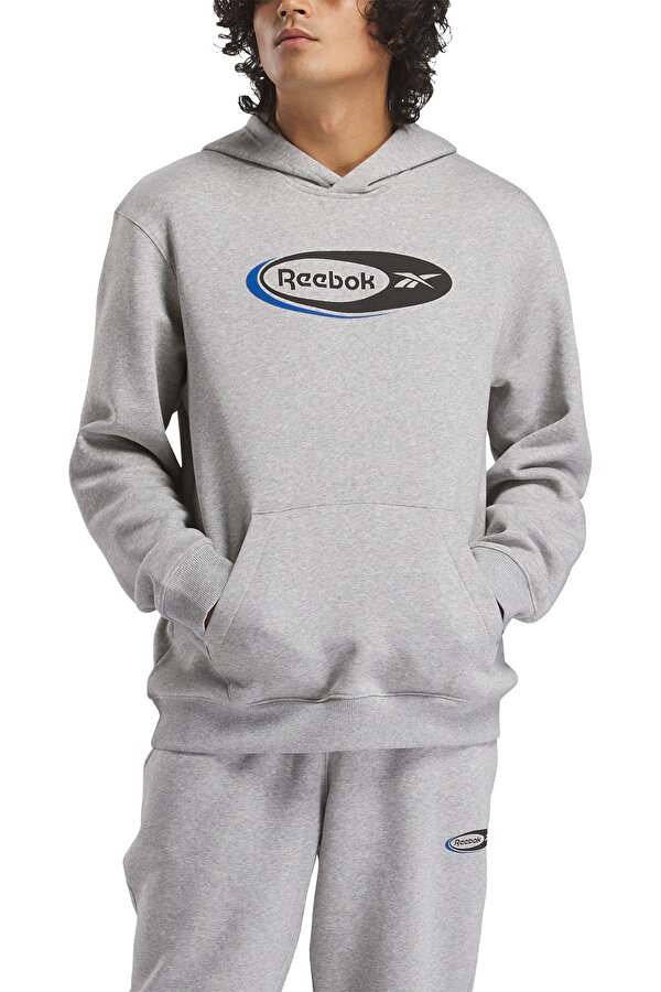 Reebok RI BRAND PROUD HOODIE GRAY MELANGE Man 449