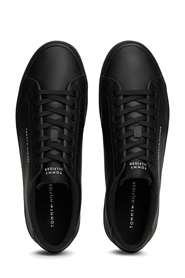 Tommy Hilfiger TH HI VULC CORE LOW LEATH Lacivert Erkek Sneaker