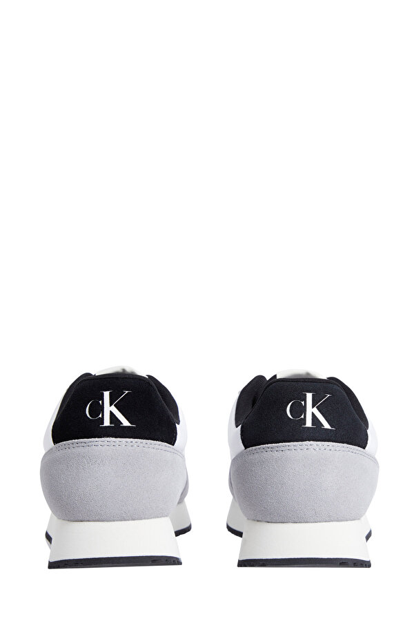 Calvin Klein RETRO RUNNER ICONIC SNK Beyaz Erkek Sneaker